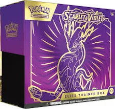 Karmesin & Purpur Miraidon Elite Trainer Box (EN)