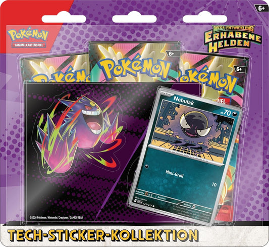 Erhabene Helden Tech-Sticker-Kollektion (DE)